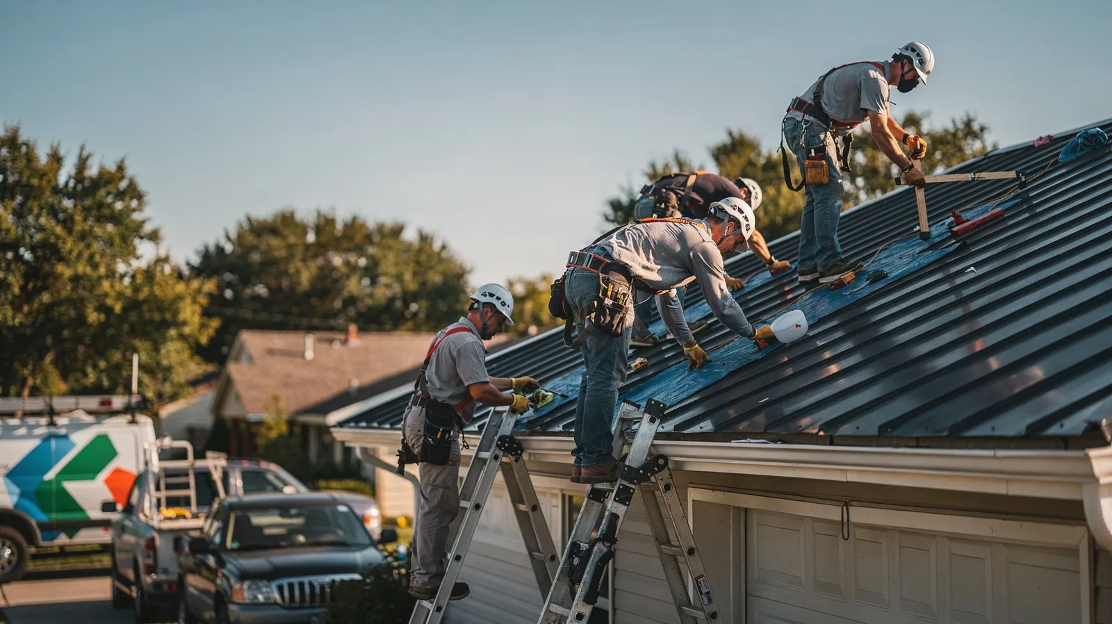 Metal Roof Installation in Evergreen Park, IL near me